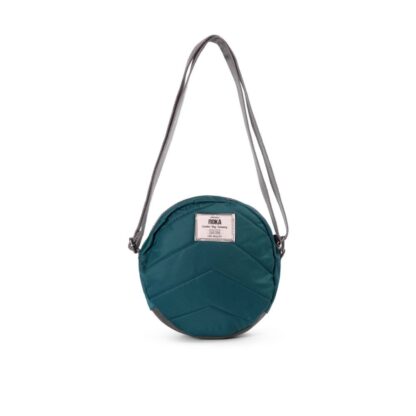 Roka Paddington B Teal Recycled Cross Body Bag - Image 3