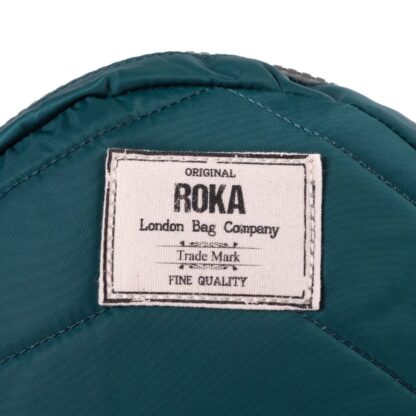 Roka Paddington B Teal Recycled Cross Body Bag - Image 4
