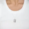 Tutti & Co Cascade Necklace Silver