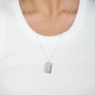 Tutti & Co Cascade Necklace Silver