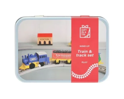 Gift in a Tin Train and Track