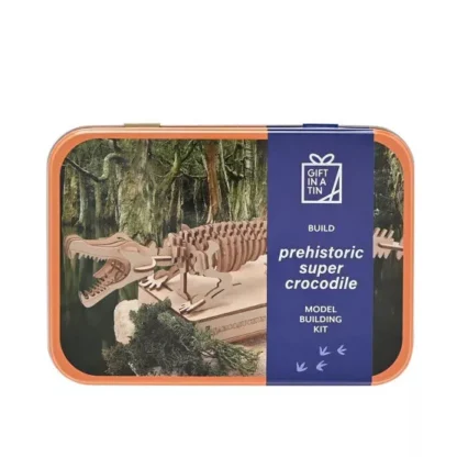 Gift in a Tin Prehistoric Crocodile