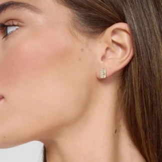 Tutti & Co Cascade Earrings Gold