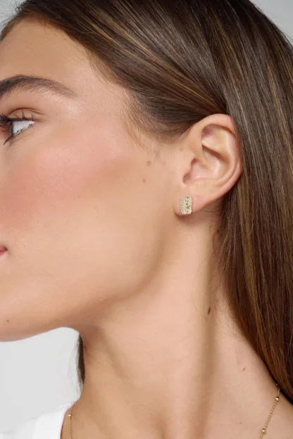 Tutti & Co Cascade Earrings Gold