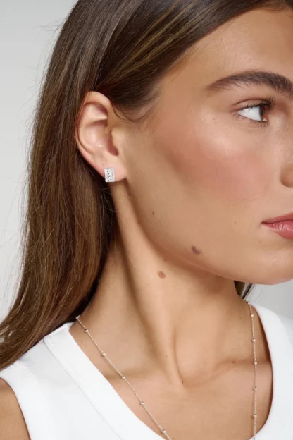 Tutti & Co Cascade Earrings Silver