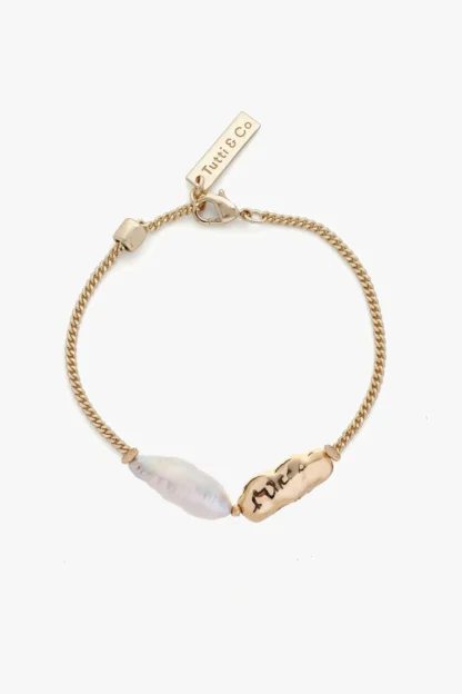 Tutti & Co Lustre Bracelet Gold