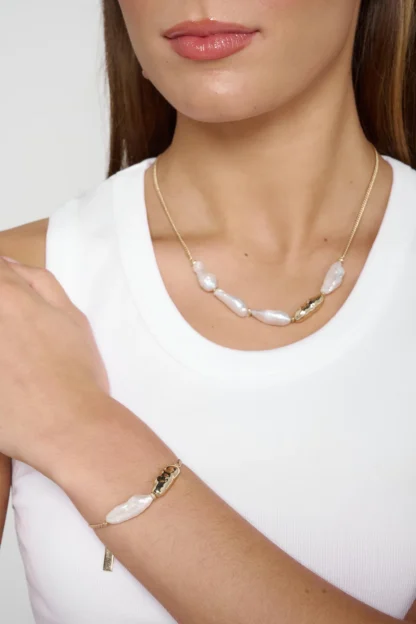 Tutti & Co Lustre Bracelet Gold - Image 2