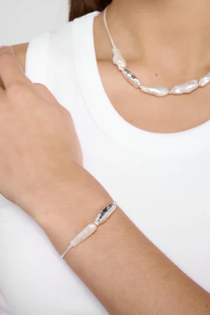 Tutti & Co Lustre Bracelet Silver