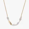Tutti & Co Lustre Necklace Gold - Image 2