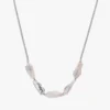 Tutti & Co Lustre Necklace Silver - Image 2