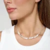 Tutti & Co Lustre Necklace Silver