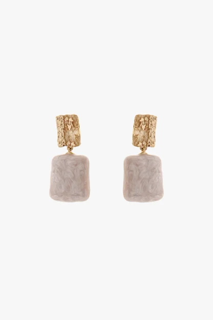 Tutti & Co Tranquil Earrings Gold - Image 2