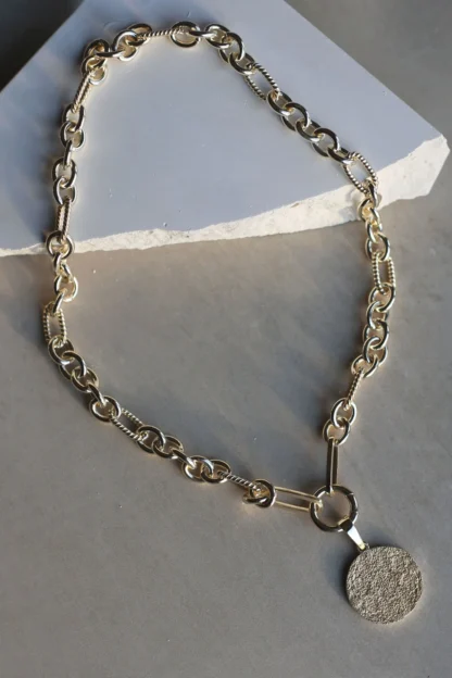 Tutti & Co Dune Necklace Gold - Image 3