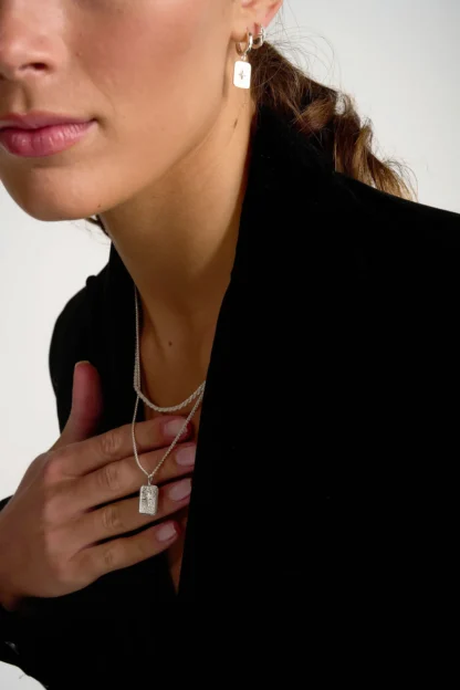 Tutti & Co Wish Necklace Silver - Image 2