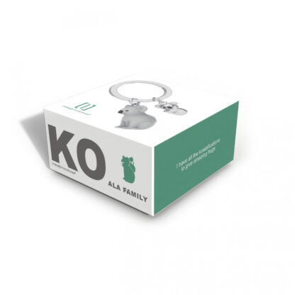 Metalmorphose - Grey Koala and Baby Keyring - Image 3