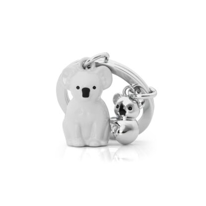 Metalmorphose - Grey Koala and Baby Keyring - Image 4