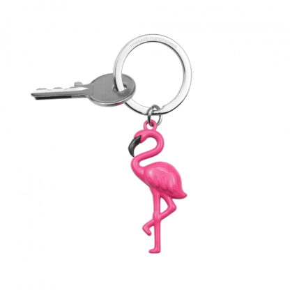 Metalmorphose - Pink Flamingo Keyring - Image 2