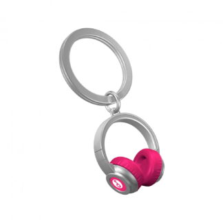 Metalmorphose - Pink Headphones Keyring