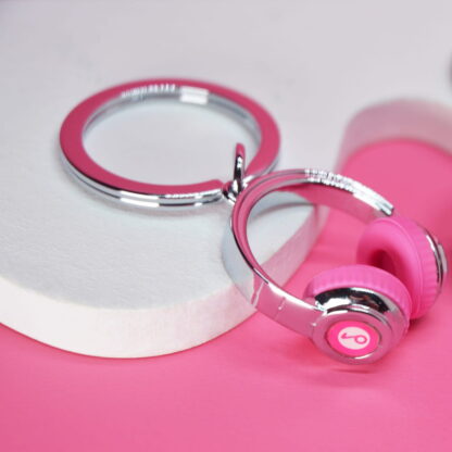 Metalmorphose - Pink Headphones Keyring - Image 2