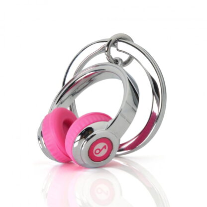 Metalmorphose - Pink Headphones Keyring - Image 3
