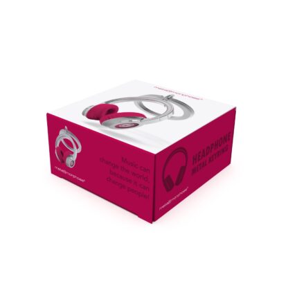 Metalmorphose - Pink Headphones Keyring - Image 4
