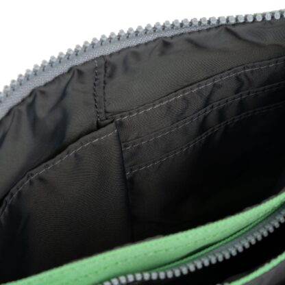 Roka Carnaby XL Recycled Canvas Crossbody Bag Peppermint - Image 5