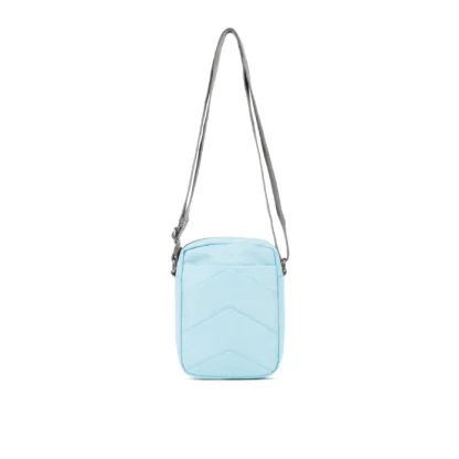 Roka Bond Recycled Canvas Small Cross Body Bag Ice - Image 3