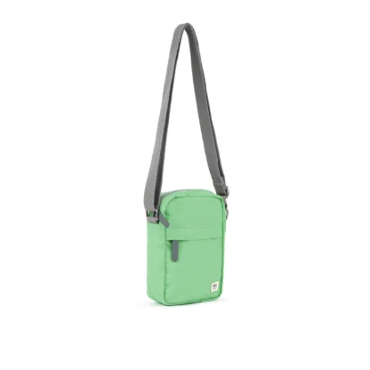 Roka Bond Recycled Canvas Small Cross Body Bag Peppermint - Image 2
