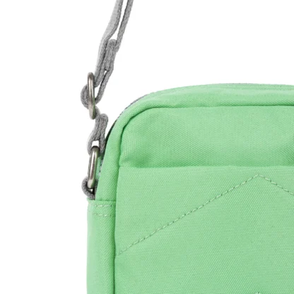 Roka Bond Recycled Canvas Small Cross Body Bag Peppermint - Image 6