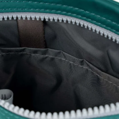 Roka Chelsea Recycled Nylon Crossbody Bag Teal - Image 5