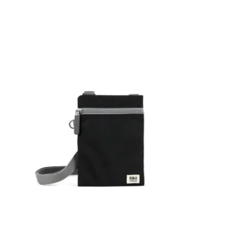 Roka Chelsea Recycled X Small Cross Body Bag All Black