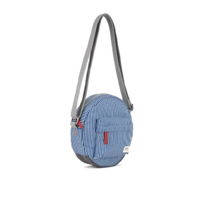 Roka Paddington B Recycled Canvas Crossbody Bag Blue Hickory - Image 2