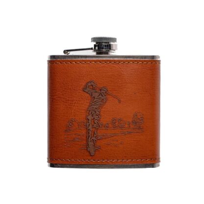 Selbrae House Golf Hip Flask - Image 2