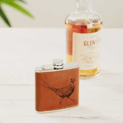 Selbrae House Pheasant Hip Flask - Image 3