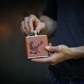 Selbrae House Stag Hip Flask