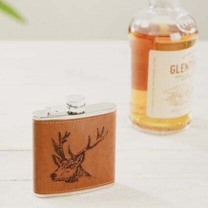 Selbrae House Stag Hip Flask - Image 4