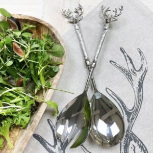 Selbrae House at Gifted Boston Spa - Salad Servers - Stag