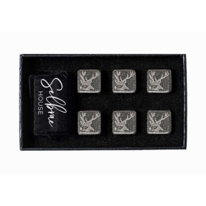 Selbrae House 6 Whisky Stones Stag - Image 2