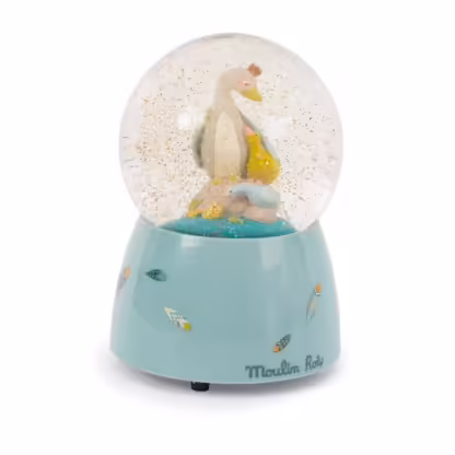 Moulin Roty Le Voyage d Olaga Musical Snow Globe