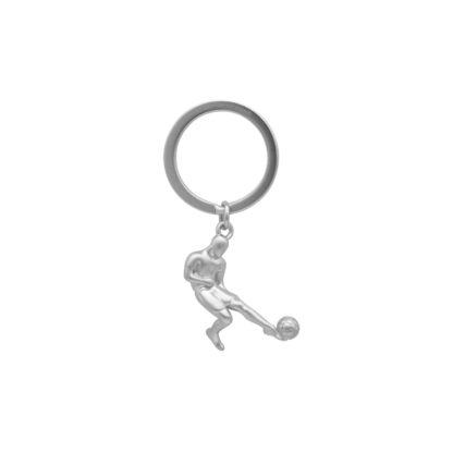 Metalmorphose - Matt Chrome Football Player Keyring - Image 2