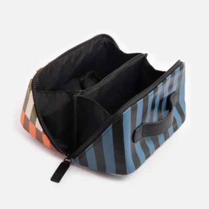 Caroline Gardener Retro Stripe Flat Lay Wash Bag - Image 3