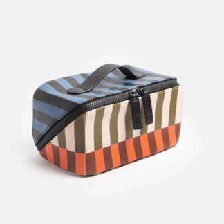 Caroline Gardener Retro Stripe Flat Lay Wash Bag