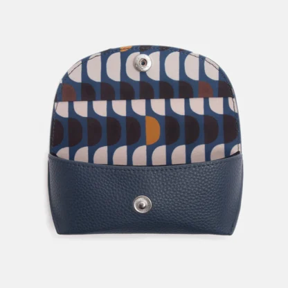 Caroline Gardener Navy Blue Flap Glasses Case - Image 3