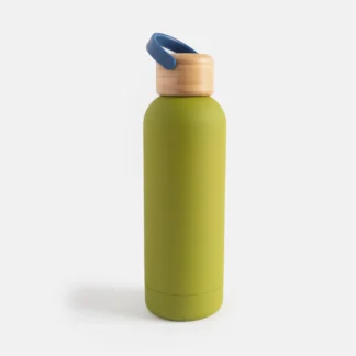 Caroline Gardener Moss Green Metal Water Bottle