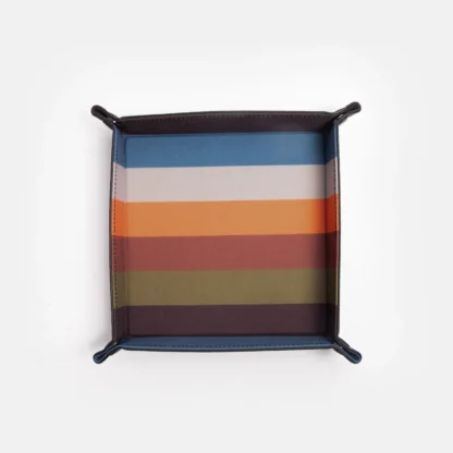 Caroline Gardener Multi Stripe Key Tray - Image 3