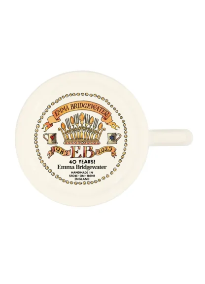 Emma Bridgewater 40 Years 1985-2025 1/2 Pint Mug - Image 4