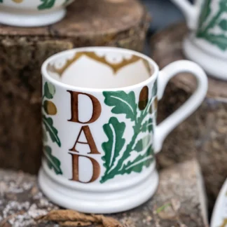 Emma Bridgewater at Gifted Boston Spa - Dad Oak - Half Pint Mug