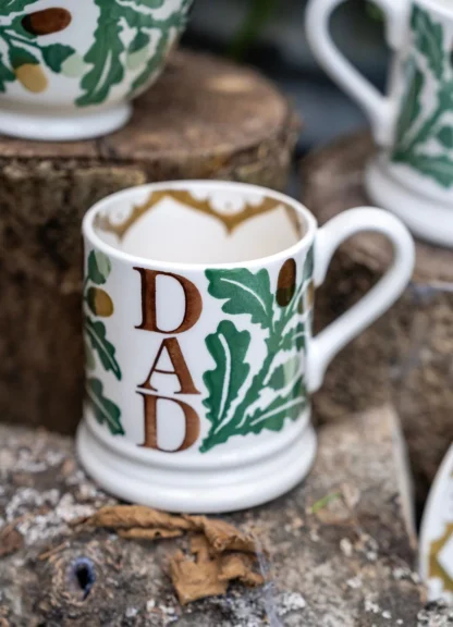 Emma Bridgewater at Gifted Boston Spa - Dad Oak - Half Pint Mug