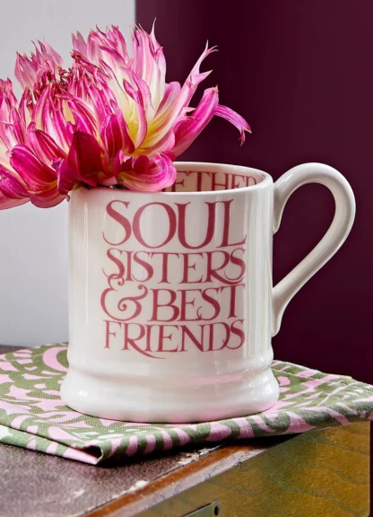 Emma Bridgewater at Gifted Boston Spa - Soul Sisters - Half Pint Mug