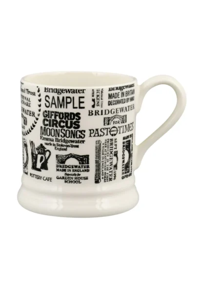 Emma Bridgewater Backstamps From 40 Years 1/2 Pint Mug - Image 3